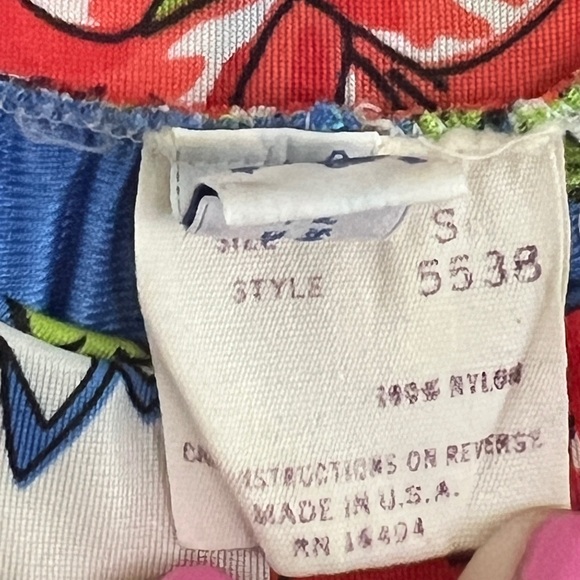 1960s Eduardo for Pucci Vintage Floral Shift Dress - Picture 6 of 9